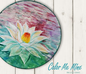 Freehold Lotus Flower Plate