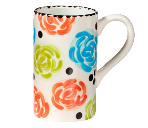 Freehold Simple Floral Mug
