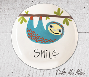 Freehold Sloth Smile Plate