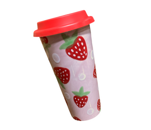 Freehold Strawberry Travel Mug