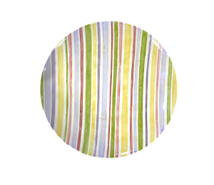Freehold Striped Fall Plate