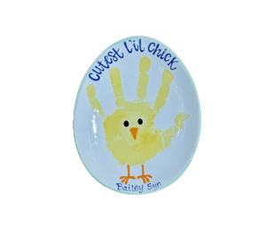 Freehold Little Chick Egg Plate