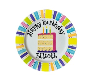 Freehold Birthday Cake Plate